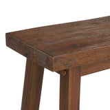 Boraam Sonoma Bench, 9"D x 33"W x 24"H, Chestnut Boraam