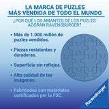 Ravensburger Super Mario Brothers Bros 1000 Piece Jigsaw Puzzle for Adults and Kids Age 12 Years Up, 500, Green Ravensburger