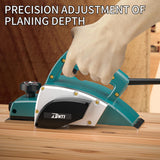 DNTI-3.8 AMP Power Corded Electric Handheld Planers depth 1 mm16000rpm Hand Planer Power Woodworking Tool 3-1/4 Inch Hand Planer Handheld Planer for Wood Chamfer DIY model 2920B (2920B) DNTI