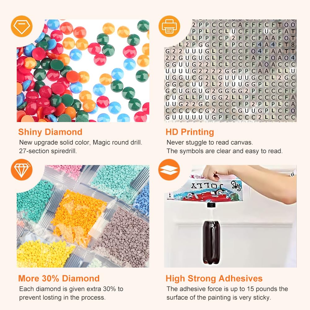 Anuver Tree of Life Diamond Painting Kits for Adults, 5D DIY Diamond Art Kits for Beginners, Full Drill Diamond Painting Kits for Home Wall Decor, Landscape, 12x12 Inch Anuver