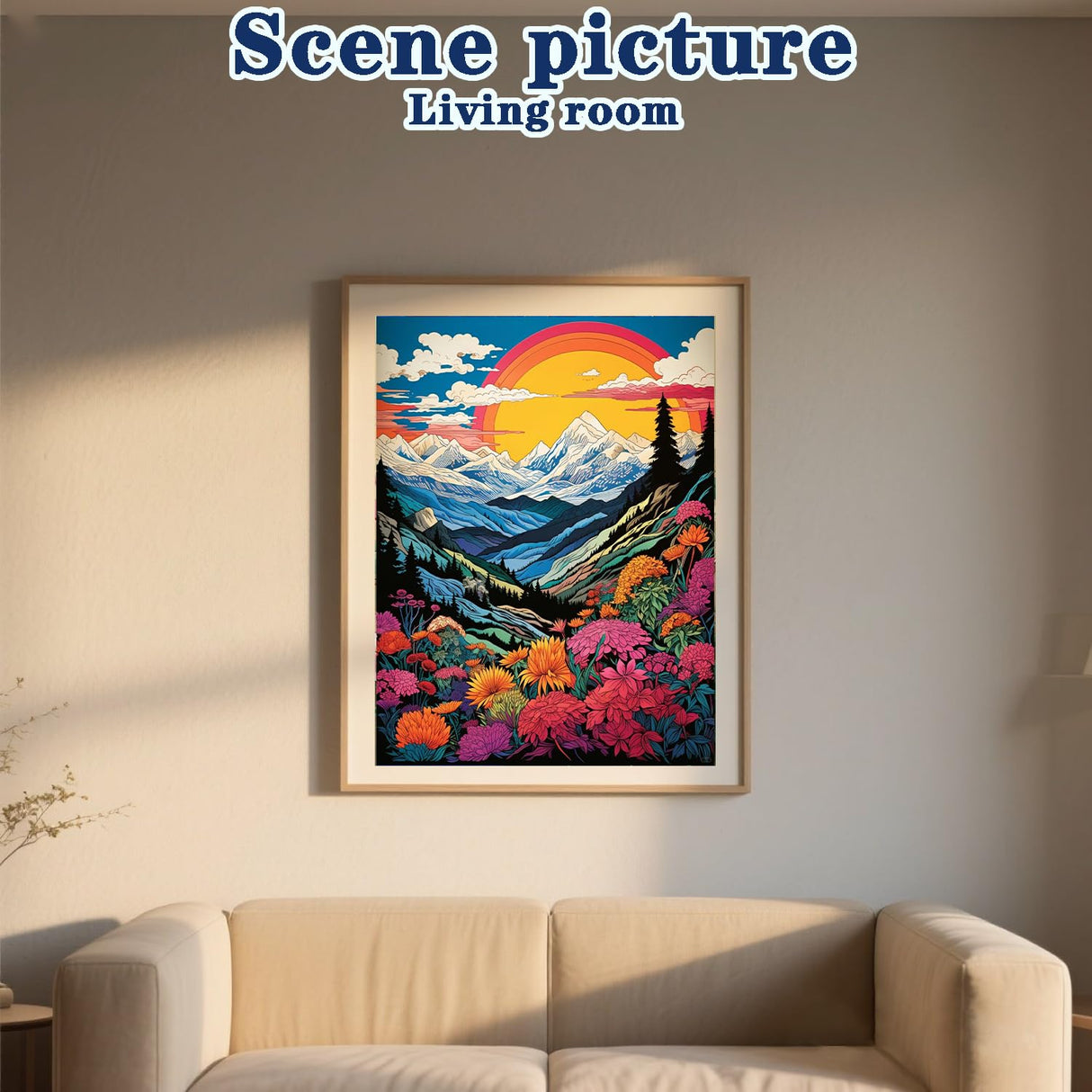 DOTZSO Rainbow Diamond Painting Kits for Adults, Easy DIY 5D Round Full Drill Diamond Art kit Diamond Dot Crystal Gem Art and Craft for Beginners Home Wall Decor 12x16 Inches DOTZSO