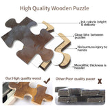 Jigsaw Puzzle 1500 Piece Dark Cloud Spitfire Dragon Adult Puzzle Kids Puzzle Wooden Puzzle Toy DIY Kit Home Decor 87x57cm WACYDSD