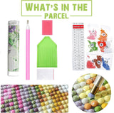 COGNOO DIY Drill 5D Diamond Art,Basketball Diamond Art,Girl Soccer Poster Soccer Mom Soccer Football Poster Diamond Art Painting Pink Decor,7.8x11.8 inch COGNOO