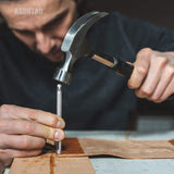 6PCS Hollow Leather Hole Punch Set (1.5mm-4mm) for Belts, Watch Bands, Leather Craft, Round Hole Punch Tool for Belt, DIY, Leatherworking, Repair Tools -ASONTAO AsonTao