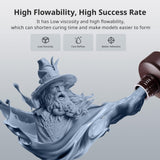 ANYCUBIC ABS-Like 3D Printer Resin Pro 2, Stronger and Tougher, High Precision and Long-Lasting, Low Odor, Wide Compatibility for All LCD Resin 3D Printers (Grey+Grey, 2kg) ANYCUBIC