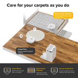 roborock Qrevo S Robot Vacuum and Mop, Self-Drying, Auto Mop Washing, 7000Pa Suction, Self-Emptying & Refilling, 10mm Mop Lifting, 200RPM Spinning Mops, Smart Obstacle Avoidance, White roborock