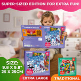 QUOKKA Magnetic Toddler Puzzles Ages 4-6 - 2x48 Travel Puzzles Games for Kids 3-5 Years Old - Activities Car Toy for Boys and Girls 2-4 yo - Polar & Jungle Animals Learning Magnet for Road Trip QUOKKA