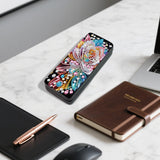 JZHYOAN Diamond Art Painting Eye Glass Case Portable Sunglasses Glasses Storage Box DIY Flower Travel Sunglass Handmade 5D Diamond Art Kit for Adults Gift Indoor Outdoor JZHYOAN