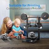 PVA Filament, Water Soluble Support 3D Printer Filament 1.75mm 0.5KG Spool for 3D Printers, Natural TRONXY