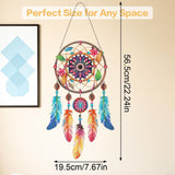 Sunovate DIY Dream Catchers Diamond Painting Kit - Handmade Craft for Boho Decor, Symbol of Good Dreams & Positive Energy, All-Inclusive Crafts for Adults (Vibrant) Sunovate