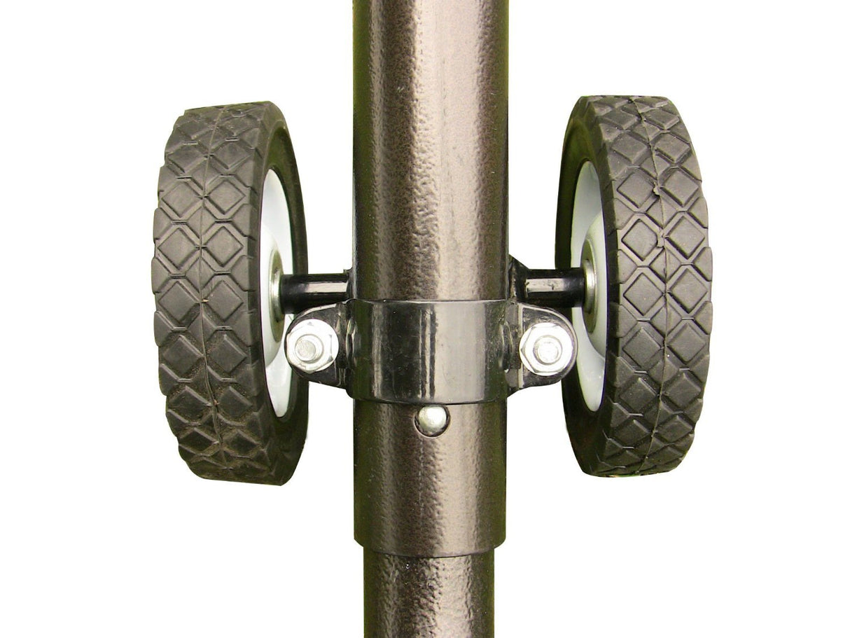 Vivere WHEEL Hammock Stand Wheel Kit , Black Vivere