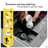 Osinkjet 31 Ink Bottle Set, 32XL Black Ink Bottle Compatible for HP Smart Tank 7602 6001 5101 5000 7300 7301 520 580, 31 32xl Ink Bottles Set for Smart Tank Plus 651 551 Ink Refill Osinkjet