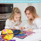 Pavemlo 5D Large Diamond Art Kits for Adults Christmas, Full Drill Big Diamond Painting Kits Gnomes Pictures Paint with Diamonds, DIY Cross Stitch Art Rhinestone Craft for Home Wall Decor 12x31.5 inch Pavemlo