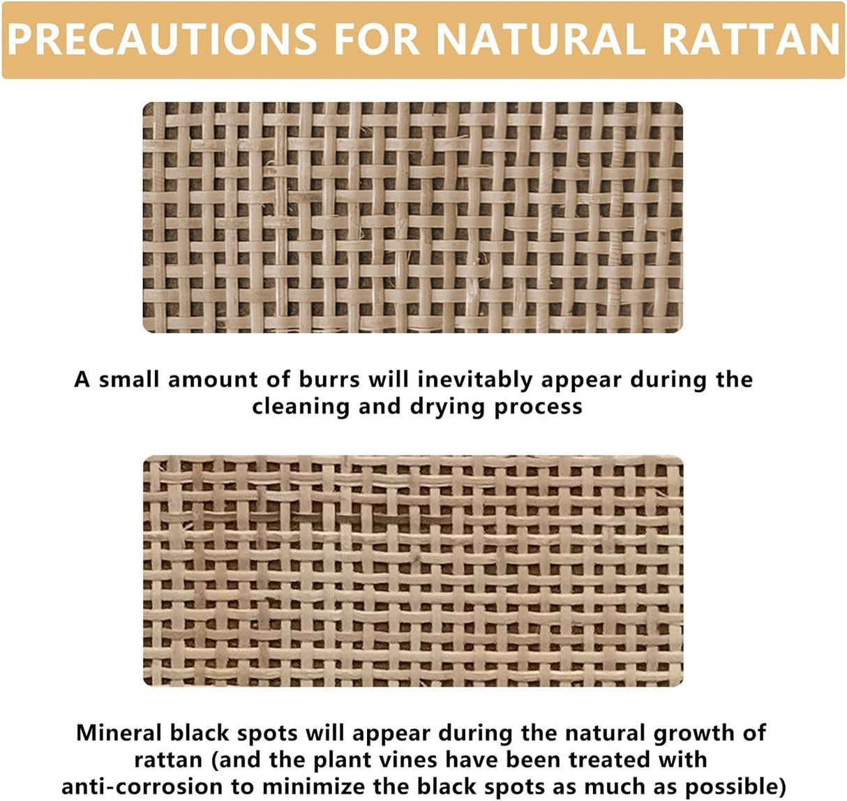 Angel Sar Rattan Dresser for Bedroom, 6 Drawer Wide Dresser, Boho&Farmhouse Chest of Drawers, 43" Clothes Storage Cabinet, Metal Handle&Wood Legs for Hallway, Living Room, Bedroom, Wood Angel Sar