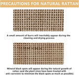 Angel Sar Rattan Dresser for Bedroom, 6 Drawer Wide Dresser, Boho&Farmhouse Chest of Drawers, 43" Clothes Storage Cabinet, Metal Handle&Wood Legs for Hallway, Living Room, Bedroom, Wood Angel Sar