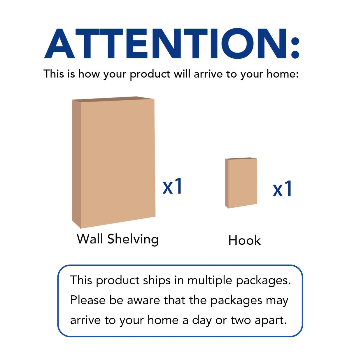 FLEXIMOUNTS 2-Pack 2x6ft Garage Shelving with Hooks 24-inch-by-72-inch Wall Shelf Garage Storage Racks Floating Shelves, Black FLEXIMOUNTS