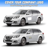 XYK 2 Pack 17” x12” Blank Magnets with 50 mils, Prevent Car Scratches & Dents, Rounded Corners Blank Car Magnet Set, Magnet for Car to Advertise Business and Cover Company Logo XYK