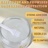 Wood Lubricant,5oz Multi-Purpose Paste Wood Wax for Home,Restore & Maintain Wooden Slide,Loosen Drawer Slide,Drawers, Doors, Hinges,Eliminate Sticking & Noise, Includes Cloth, Brushes & Gloves MLLOO