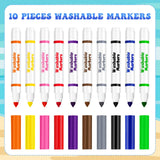 Janlaugh 22 Pcs Ocean Animals Ceramic Painting Kit with 10 Washable Markers Sea DIY Animals Ceramic Figurines to Paint, Paint Your Own Dolphin Octopus Turtle Starfish Seal Whale Toy Crafts for Kid Janlaugh