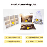 Jigsaw Puzzles 1000 Pieces for Adults - Dragon Puzzle - for Adults Teens Educational Toys Gifts(29.5x19.7 Inches) Buhoet