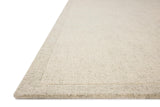 Loloi Magnolia Home by Joanna Gaines Henley Collection HNY-01 Ivory/Smoke 5'-0" x 7'-6" Area Rug Loloi