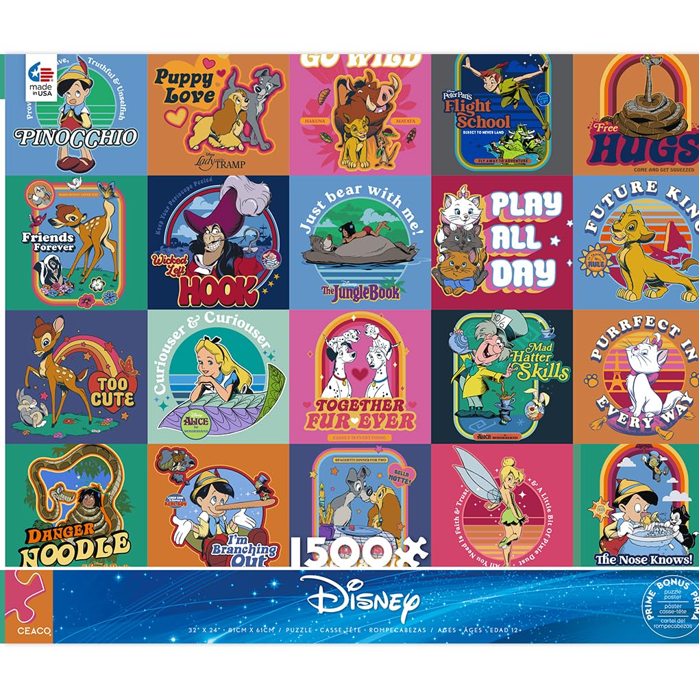 Ceaco - Disney - Storytime - 1500 Piece Jigsaw Puzzle