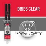 J-B Weld Clear 5 Minute Epoxy, 14ml, Static Mixer, 2 Pack, ClearWeld 14ml, 50114H-2 J-B Weld