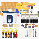 Complete Candle Making Kit with Digital Wax Melter,Kit for Candle Making,Products to Make Scented Candles at Home KQU