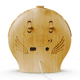 Wake Up Light Sunrise Alarm Clock for Kids, Heavy Sleepers, Bedroom, Full Screen with Sunrise/Sunset Simulation, Dual Alarms, FM Radio, 15 Colorful Nihgt Lights, Natural Sounds, Wood Grain JALL