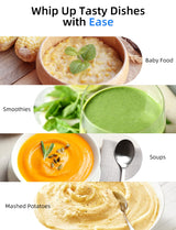 Immersion Blender, Heavy Duty Copper Motor, Stainless Steel Smart Stick with Egg Beaters, Potato Masher, Chopper/Food Processor Potane