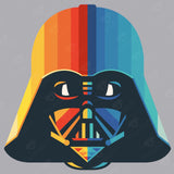 DIAMOND ART CLUB Rainbow Darth Vader Diamond Painting Kit, Fun DIY Crafts for Adults, Round Diamond Art Canvas for Beginners, 13" x 13" (33x33cm) DIAMOND ART CLUB