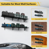 GarveeTech 2-Pack 1x6 ft Garage Wall Shelving Heavy Duty Wall Shelves Garage Storage Racks Wall Mounted Garage Shelves Floating Shelves, 600 LBS Load Capacity GarveeTech