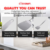 Chef Craft Select Turner/Spatula, 12.5 inch, Stainless Steel Chef Craft