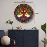 Tree of Life Puzzles for Adults 1000 Pieces, Mandala Tree Jigsaw Puzzles, Nature Plant Round Puzzles, Hard Challenging Puzzles PPuzzling