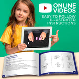 Learn & Climb Mega Magic Kit for Kids - Perform 100's of Today's Most Exciting Tricks - Magic Set with Tutorial Videos for Kids Ages 6-8, 8-10, 10-12 Learn & Climb