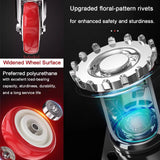 4 inch Heavy Duty Casters Load 2400lbs, Lockable Bearing Plate Caster with Brakes, 360-degree Swivel for Furniture and Workbench Cart, Set of 4 (Includes Complete Screw Set with Accessories) ABSLIMUS