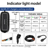AplysiaTech Level 1+2 EV Charger, 16Amp 110-240V, Portable SAE J1772 Electric Car Charger, Plug-in EV Charging Station for Home,21 Ft Level 2 Charger Cable NEMA 6-20Plug(Tesla Need Adapter) AplysiaTech