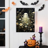 Eterkosu Ghost Diamond Art Painting Kits for Adults,5D DIY Halloween Diamond Art Paint with Diamonds for Home Decor,Horror Full Drill Diamond Dots Painting for Adults Beginners Gem Art Pictures Eterkosu