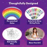 Skillmatics String Art Activity - Unicorn Magic, Mess-Free Art for Kids, Craft Kits & Supplies, DIY Decor & Creative Activity, Gifts for Girls & Boys Ages 6, 7, 8, 9, 10, 11, 12 Skillmatics