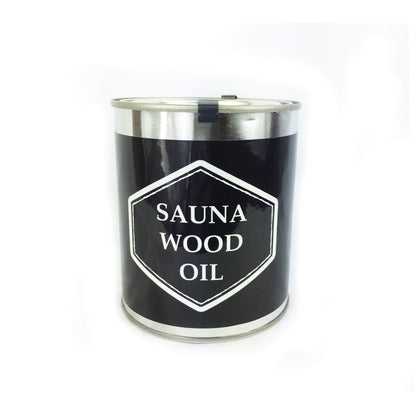 The Sauna Place Natural Sauna Wood Oil for Restoring and Protecting Saunas Prevents Drying & Other Damage Interior and Exterior Furniture Restores & Protects Wood (1 Quart) - WoodArtSupply