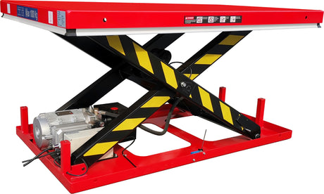 Electric Hydraulic Scissor Lift Table, 2,200 lb. Capacity, 51" x 32-1/4" Pake Handling Tools