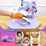 Whubefy 15x15 Heat Press Machine for T Shirts 5 in 1 Combo with 30oz Tumbler Press, Slide Out & Swing Away, Dual Tube Fast Heating, 3 Preset Modes & Counting Function for Bulk DIY Hats, Mugs, Plates Whubefy