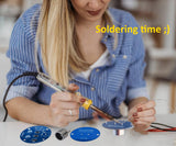 DIY Ultrasonic Suspension Solder Project Kit for Electronic Soldering Practice and Learning, Mini Cool Acoustic Levitator, DIP Version, Great STEM Project and Gift by VIGURTIME VIGURTIME