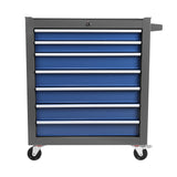 Entcook Rolling Tool Chest 7 Drawer Rolling Tool Cabinet Tool Cart On Wheels Adjustable Shelf Tool Organizer with Wheels for Garage Workshop Entcook