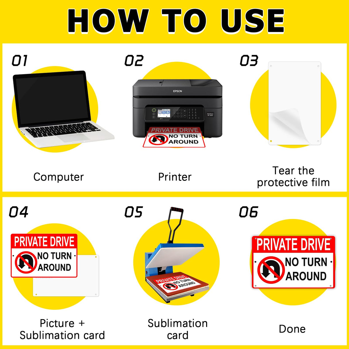 OIOIPPIO 4 Pack 10"x 14" Sublimation Metal Sign Blanks, 0.65mm White Blank Metal Signs Aluminum Metal Signs for Parking Garden Advertising Sign OIOIPPIO