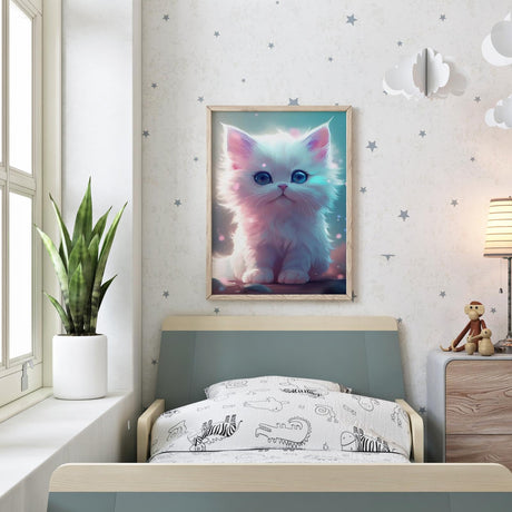 GeRRiT DIY Unicorn Diamonds Painting - Animal Diamond Art Kit - Colorful Full Round Drill Gem Art Kits - for Wall Decor Room Decor Gift 12 * 14 inch GerRit