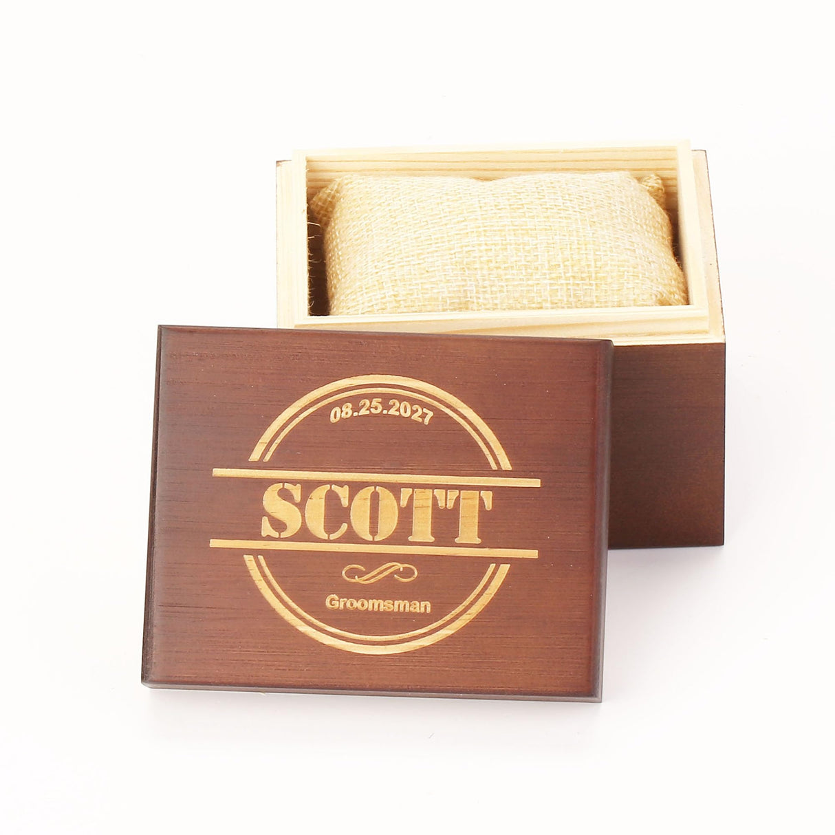 Awerise Personalized engraved Wooden Watch Box, Watch Organizer, Groomsman Gifts, Custom Watch Case Awerise