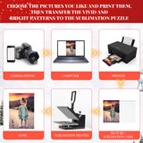 Sublimation Blank Garden Flag for Christmas and Winter Decoration Double Sided DIY Polyester Yard Flags for Outdoor Courtyard Party Home Festival Holiday, 12 x 18 Inch (10 Pieces) Boao