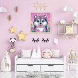 6 Pack 5D Cartoon Diamond Painting Kits for Kids, Cute Animals Diamond Art Kits for Kids Beginners, DIY Kids' Mosaic Kits Gem Art Dots Crafts for Girls Boys Ages 6-8-9-10-12, Home Wall Decor 6X6 Inch KINPLUB