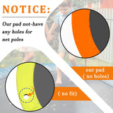 LOYNYE 12FT 14FT 15FT Trampoline Pad Replacement Upgraded Trampoline Spring Cover, Foam Trampoline Safety Padding Round, Waterproof Tear-Resistant, No Holes for Pole LOYNYE